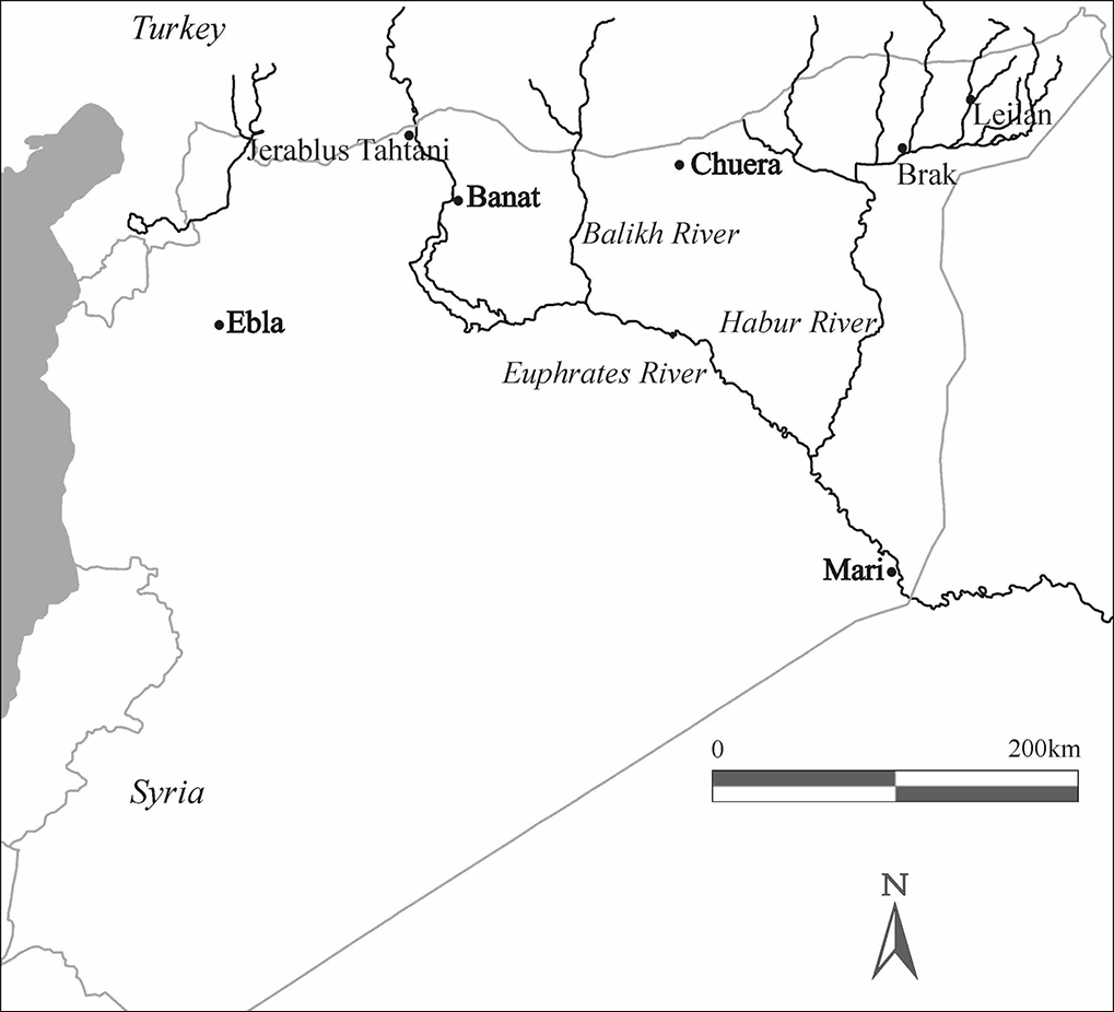 General map of the area