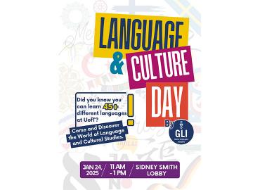 GLI Language and Culture Day event poster